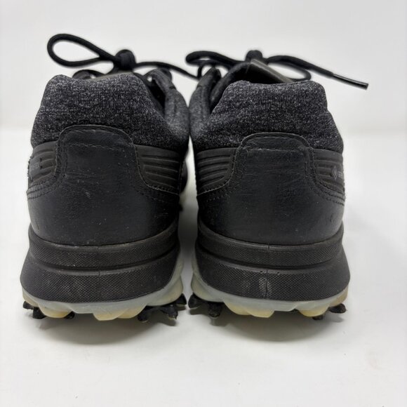 ECCO Golf Shoes Womens 37 Snoopy Prints Black YAK Leather - Picture 5 of 12